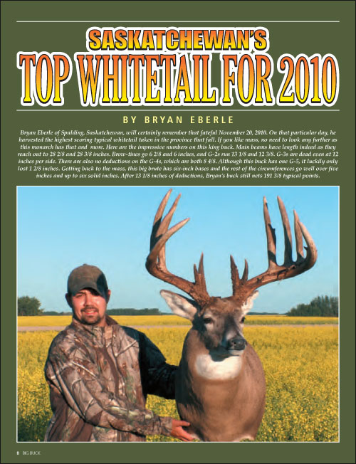 Big Buck Magazine - Online Deer Hunting Articles
